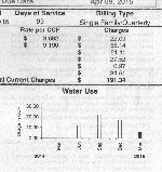 [water bill]