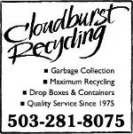 [Cloudburst Recycling]