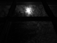 [moon through window]